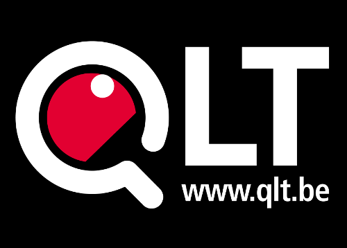 Logo QLT with black background